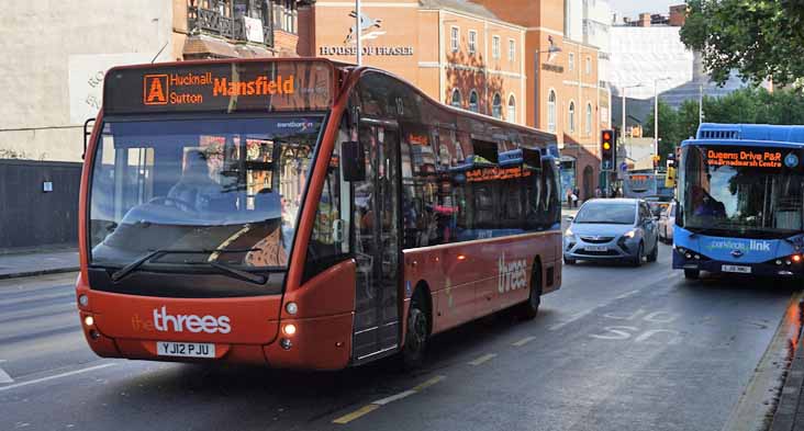 Trent Barton Optare Versa 816 threes